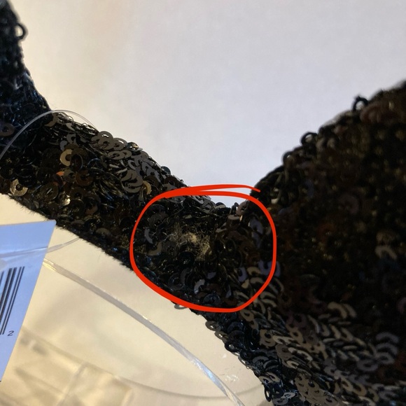 Disney Mickey Mouse Black Sequin Ears Headband NWT - Picture 6 of 10